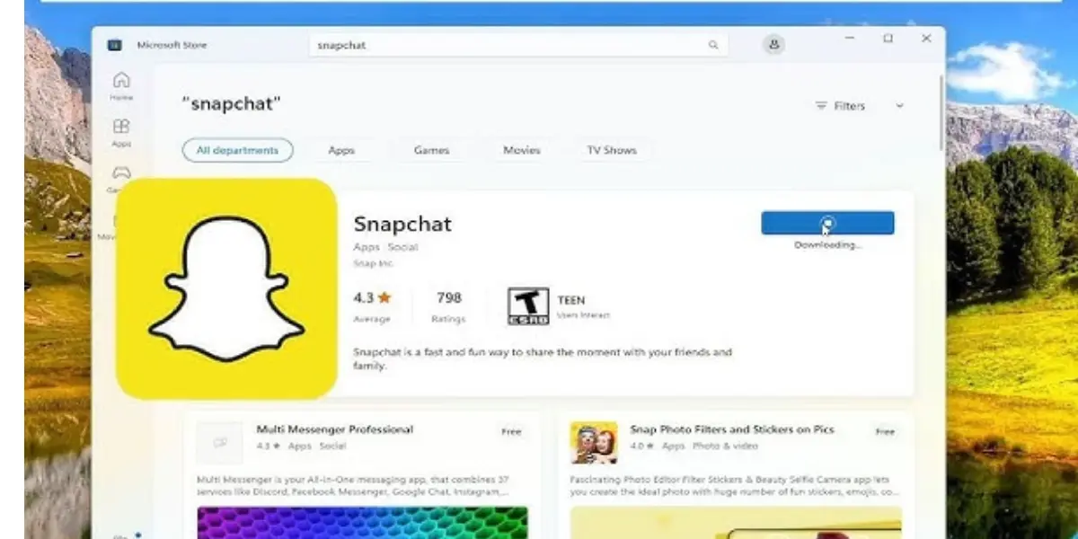 snapchat new version 