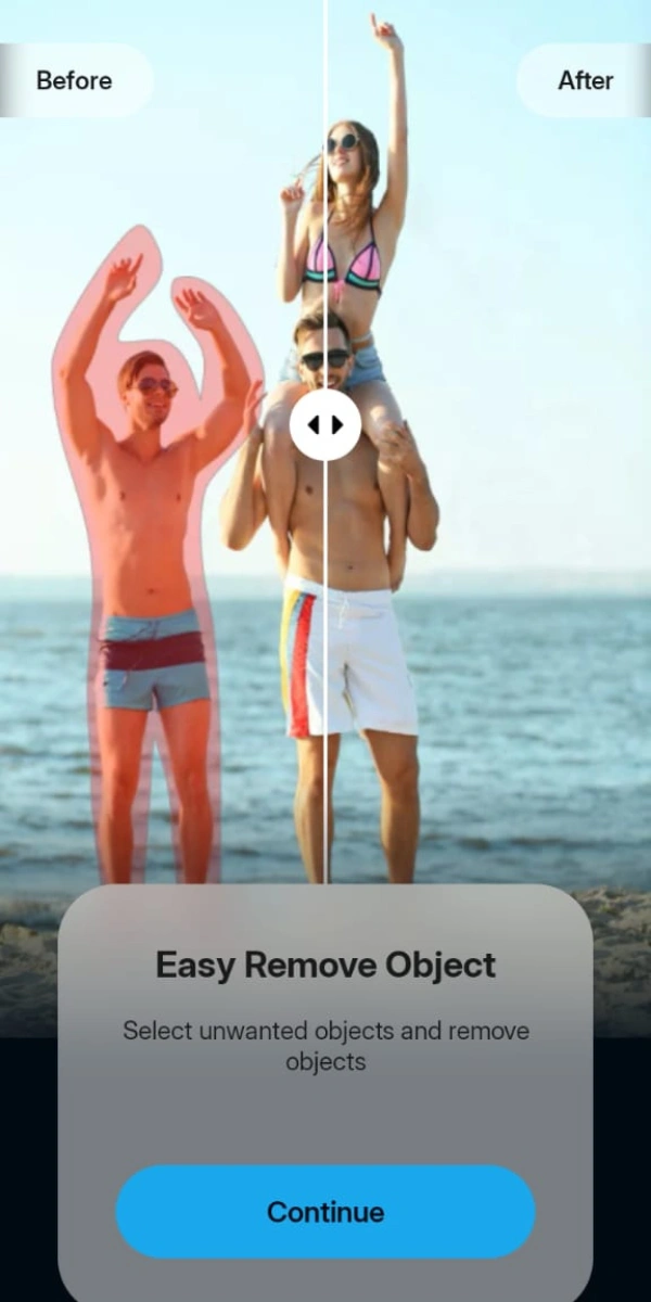 Magic eraser-object remover