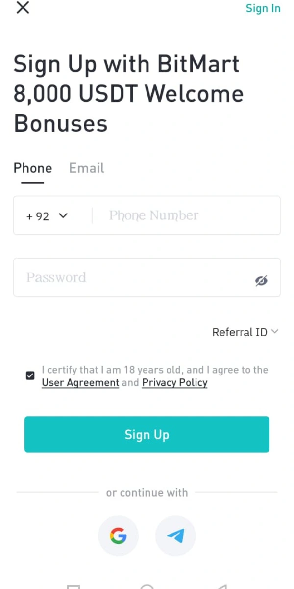 BitMart APK